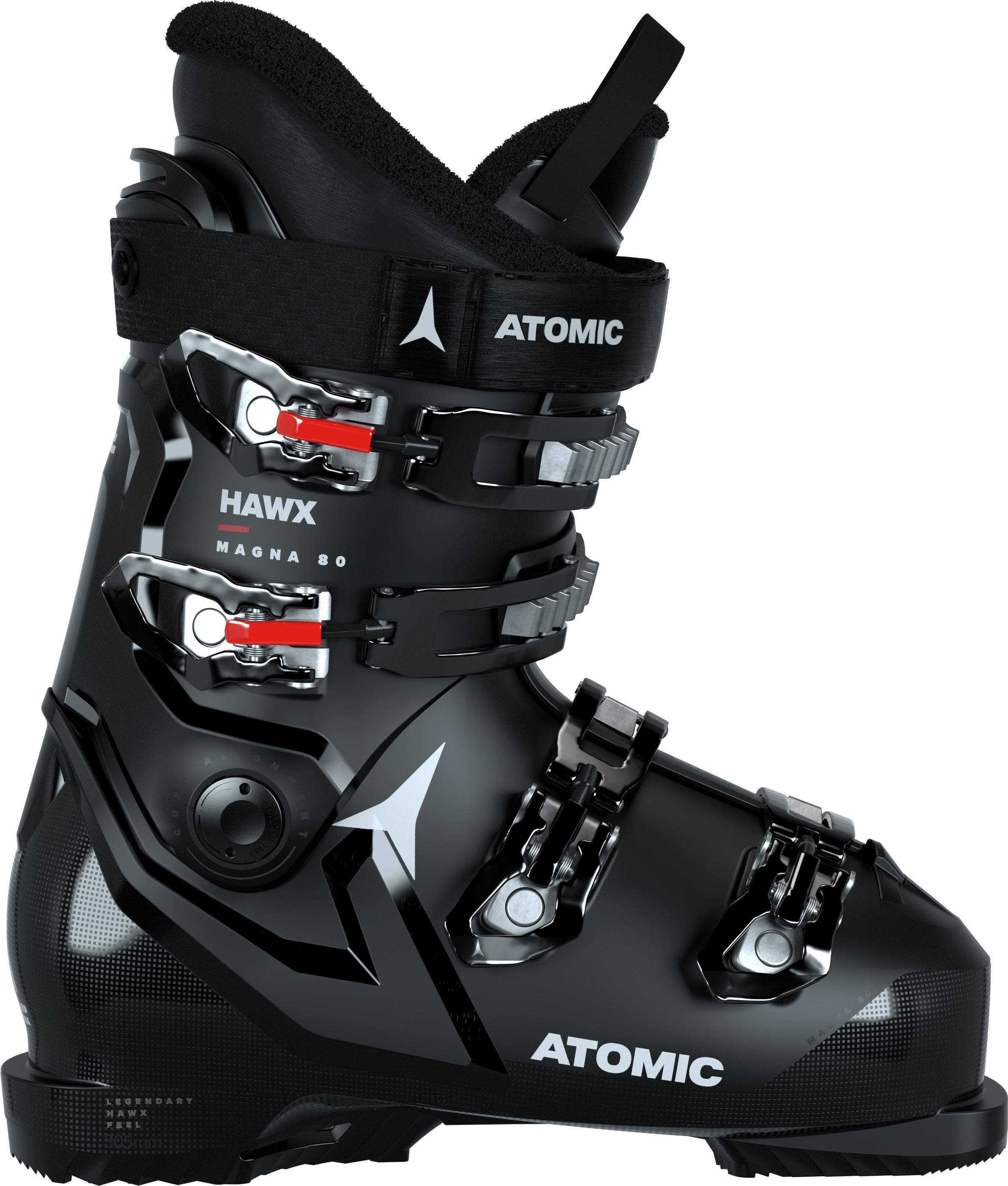 AE5027020_3_GHO_MAGNA_80_BLACK_RED ATOMIC HAWX MAGNA 80 Skischuh UNISEX Skistiefel Collection 2025