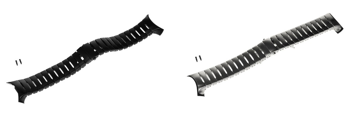 Suunto D6i NOVO / D6 / und D6i Ersatzarmband STEEL Metallersatzarmband