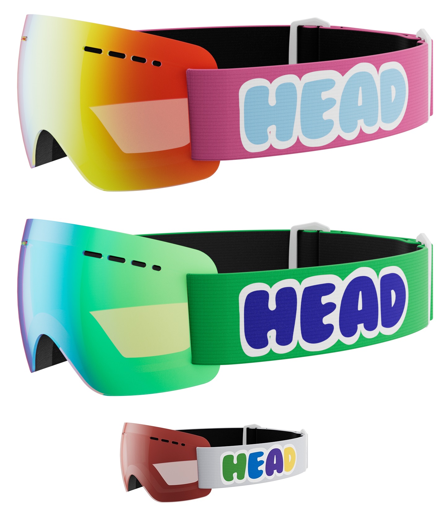 HEAD SOLAR FMR Junior Kinderskibrille Snowboardbrille Collection 2025