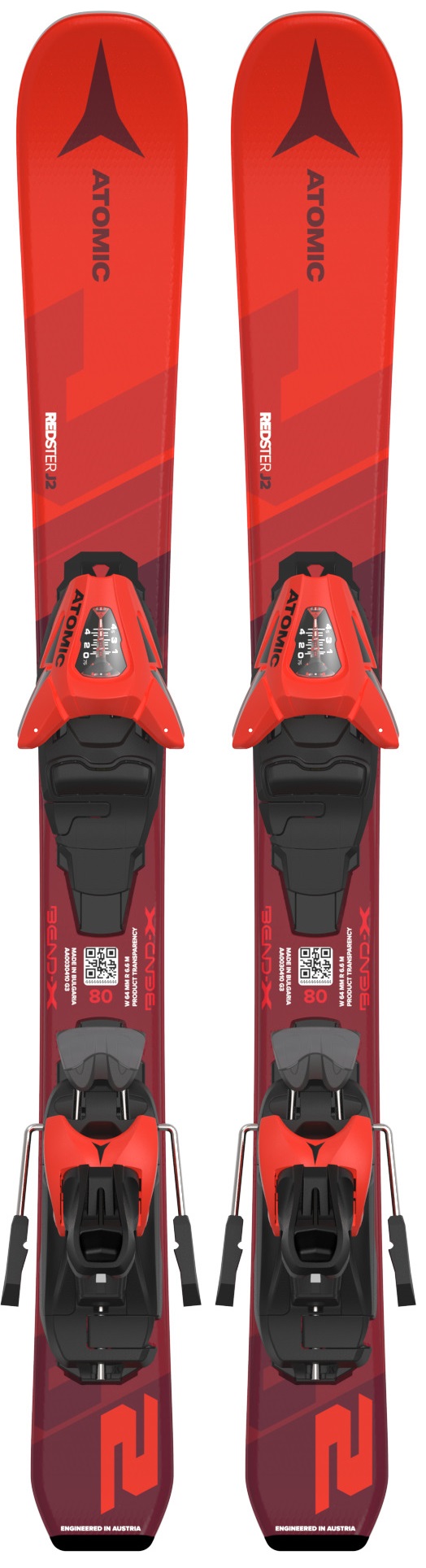 ATOMIC REDSTER J2 70-90 mit C 5 GW Bindung Kinderski Collection 2025 ATOMIC REDSTER J2 70-90 mit C 5 GW Bindung Kinderski Collection 2025