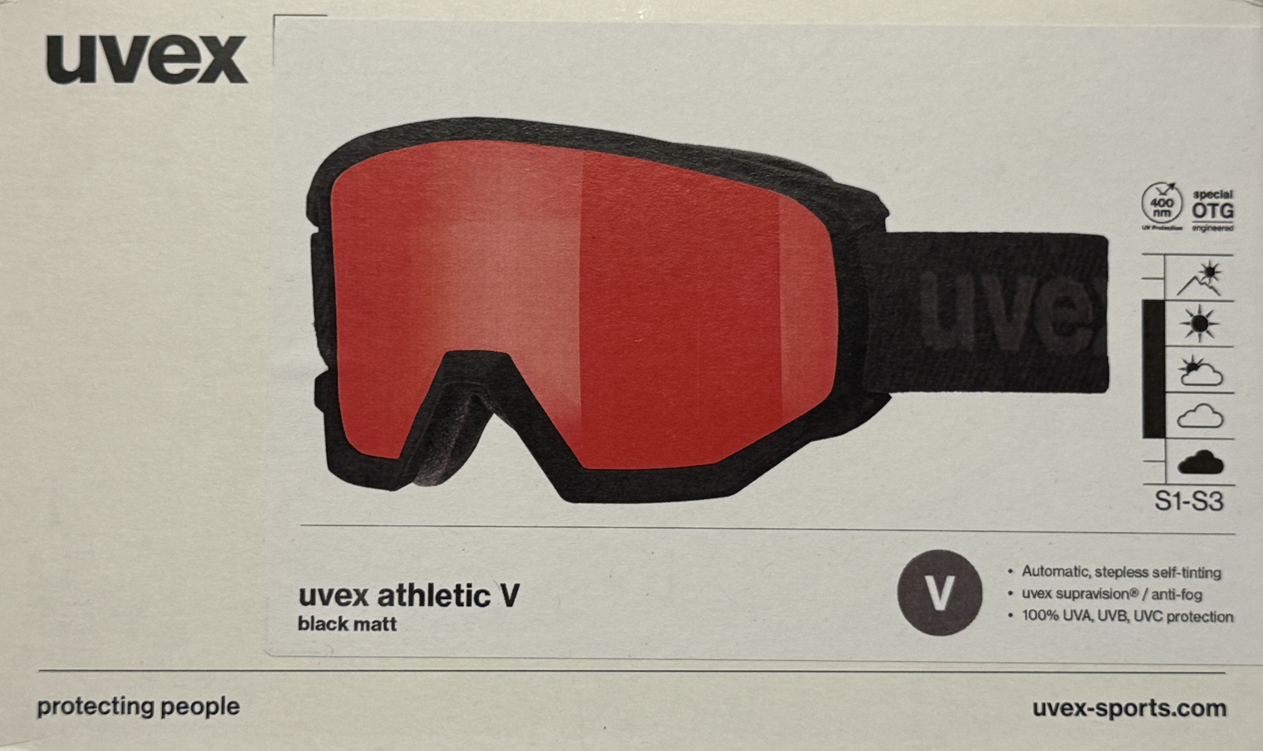 UVEX ATHLETIC VARIOMATIC FM Skibrille Snowboardbrille Collection 2025  UVEX ATHLETIC VARIOMATIC FM Skibrille Snowboardbrille Collection 2025