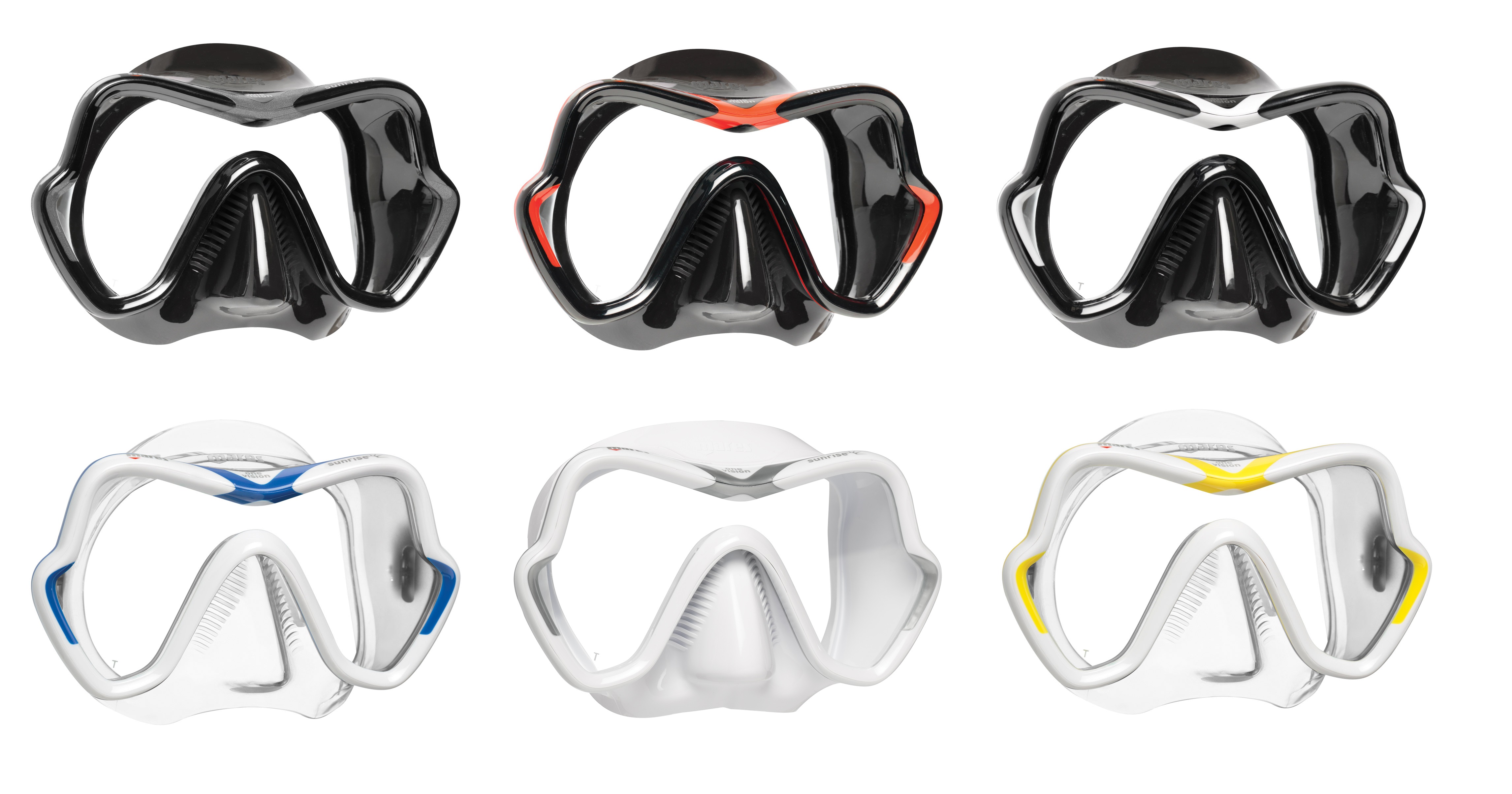 Mares ONE VISION Einglastauchmaske Taucherbrille Mares ONE VISION Einglastauchmaske Taucherbrille