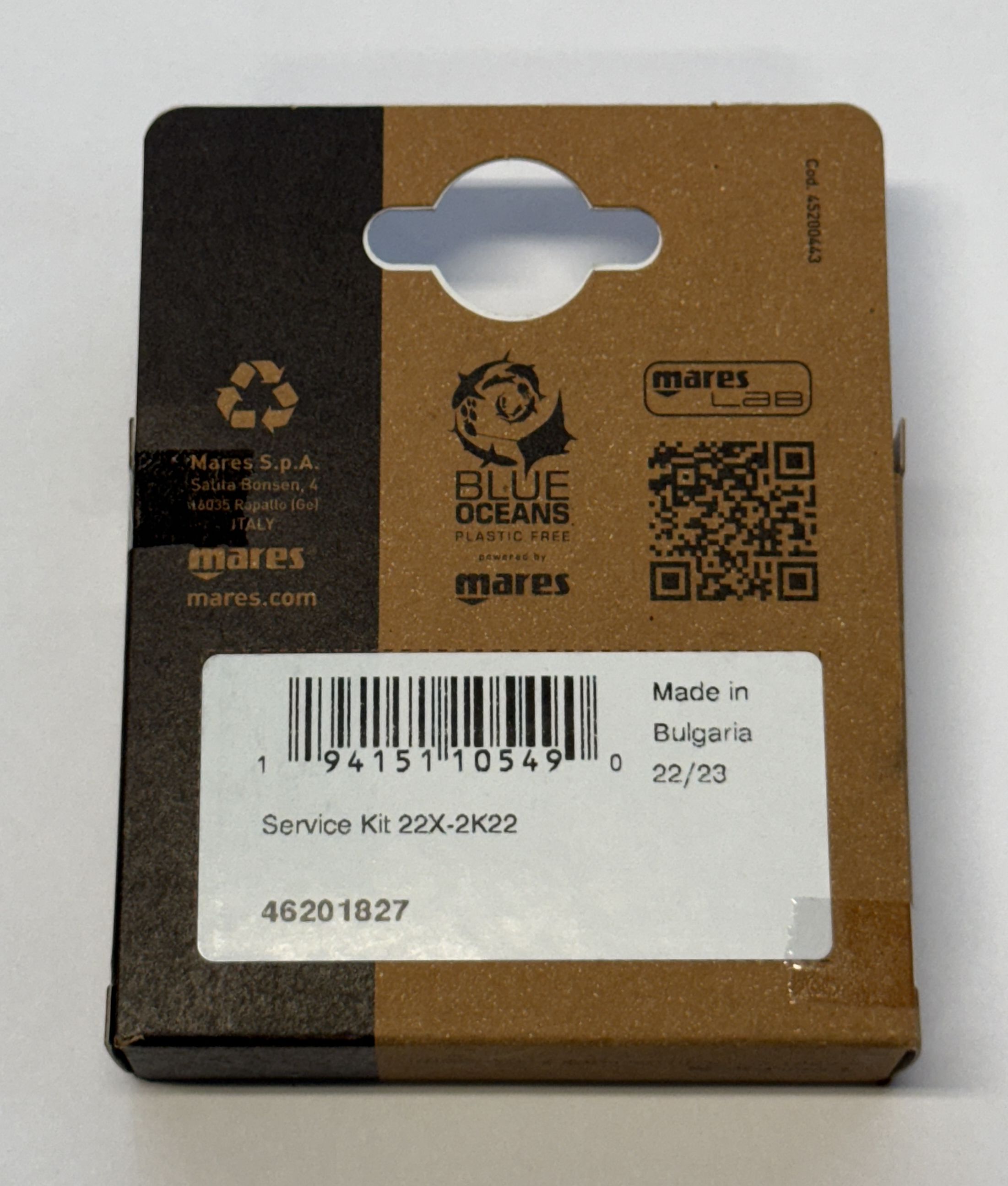 Mares 1.Stufe Service Kit für 22X 32X Atemregler Mares 1.Stufe Service Kit für 22X 32X Atemregler