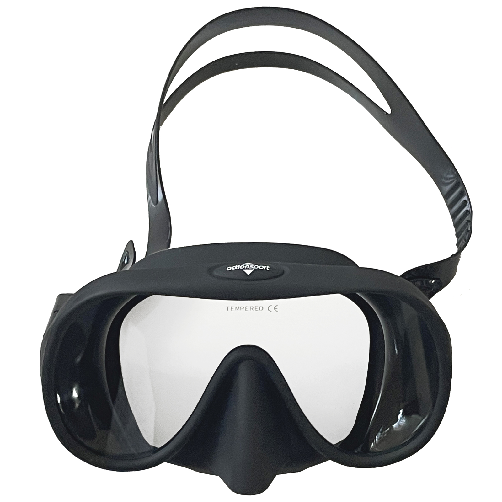 ActionSport Rahmenlose Tauchmaske Taucherbrille ActionSport Rahmenlose Tauchmaske Taucherbrille