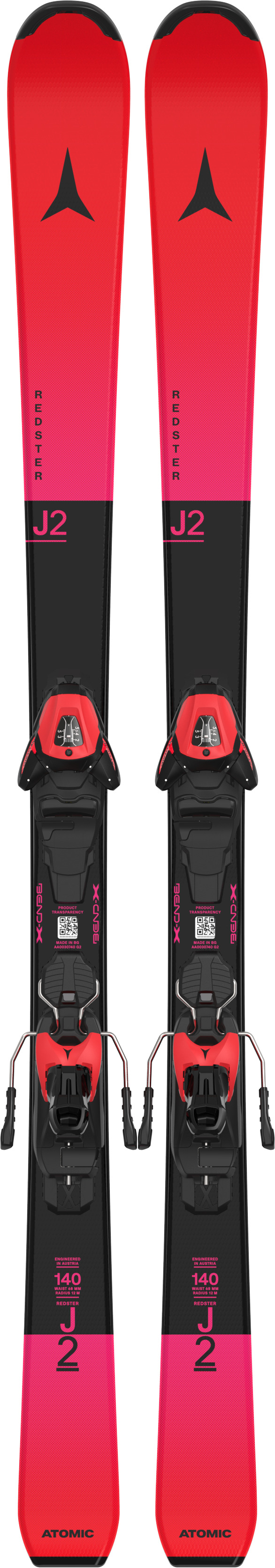 ATOMIC REDSTER J2 130-150 Junior Kinderski mit L 6 GW Bindung Collection 2026