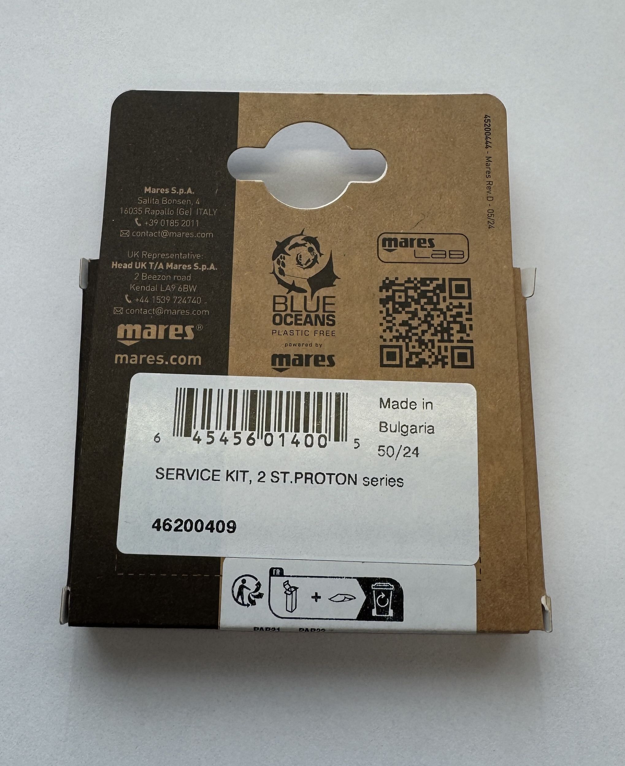 Mares 2. Stufe Service Kit Travel Kit für Proton / Proton Metal / XL / ICE Mares 2. Stufe Service Kit Travel Kit für Proton / Proton Metal / XL / ICE