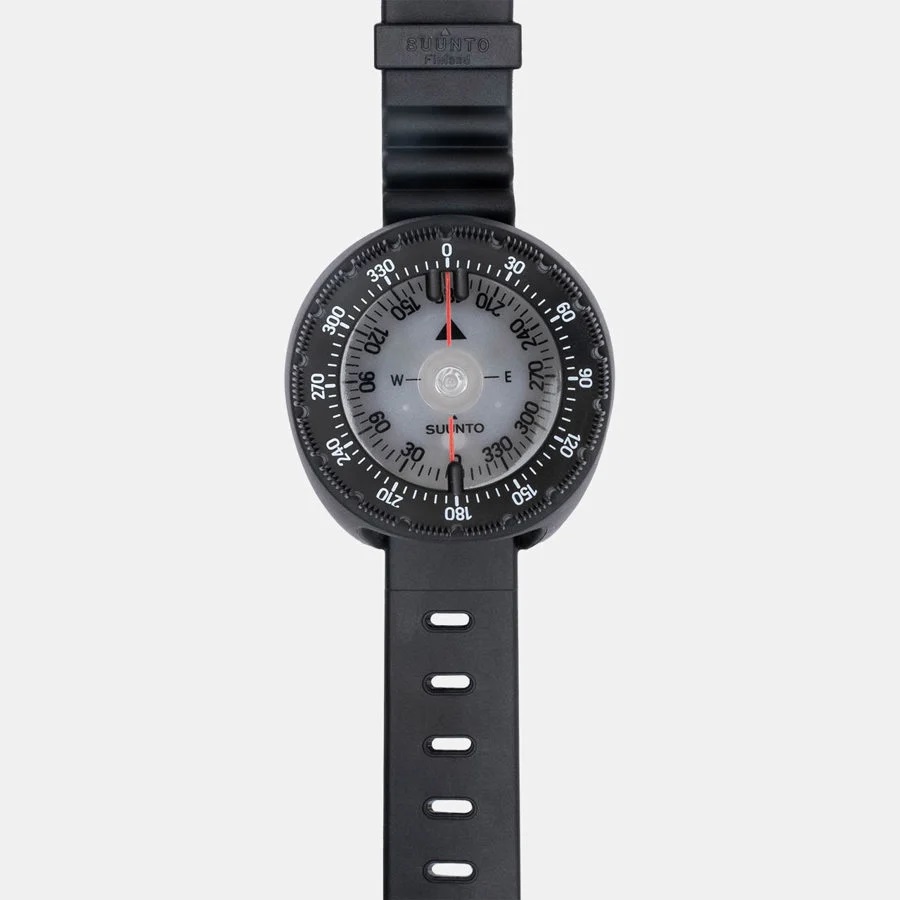 Suunto SK-8 BLACK Tauchkompass mit Armband Nordhalbkugel 