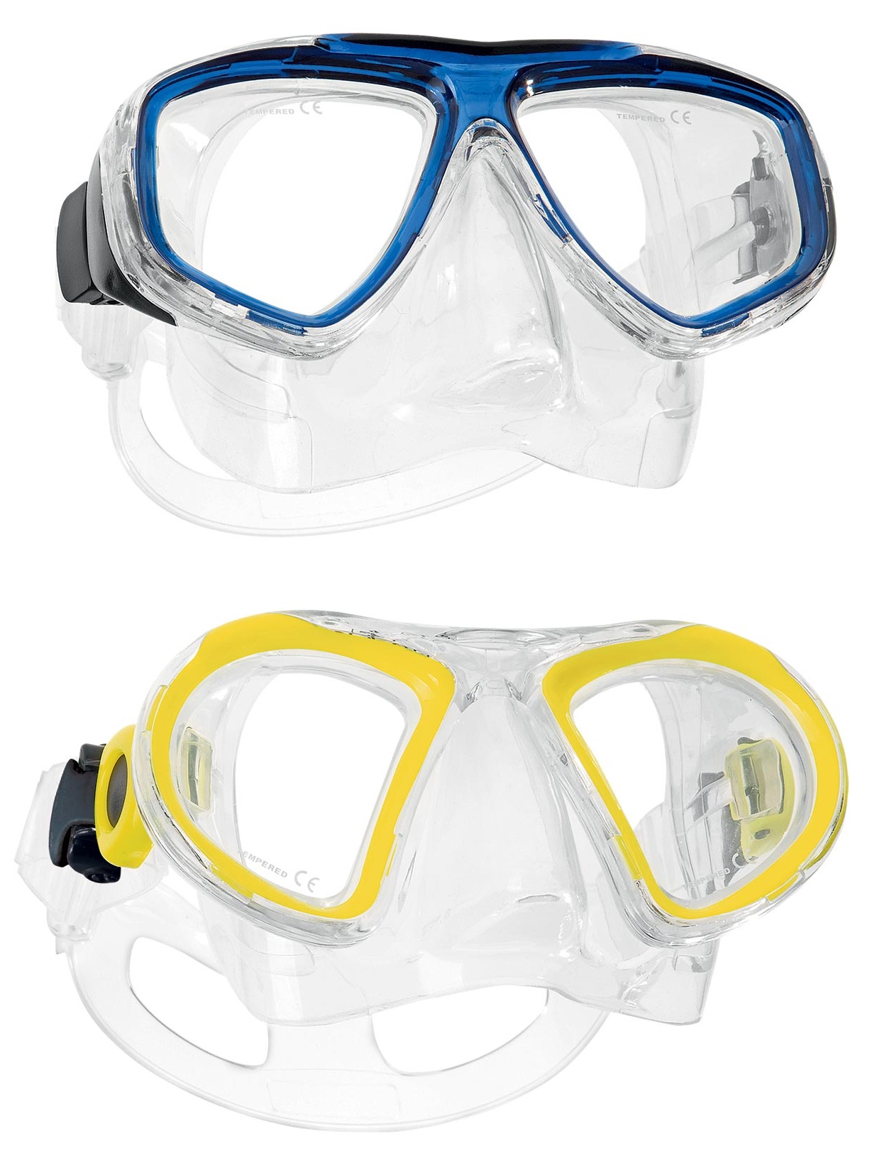 ecco_blue_2017_set Scubapro Ecco Tauchmaske