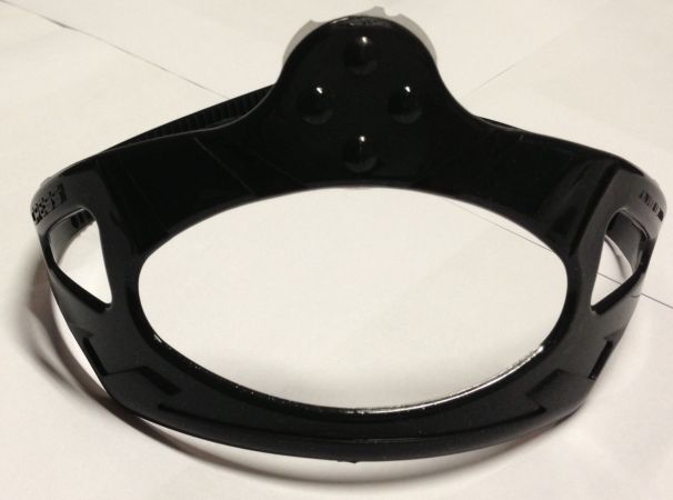 cressimaskenbandbigeyes-schwarz CRESSI Silikon Ersatzband für CRESSI Tauchmasken 17 mm