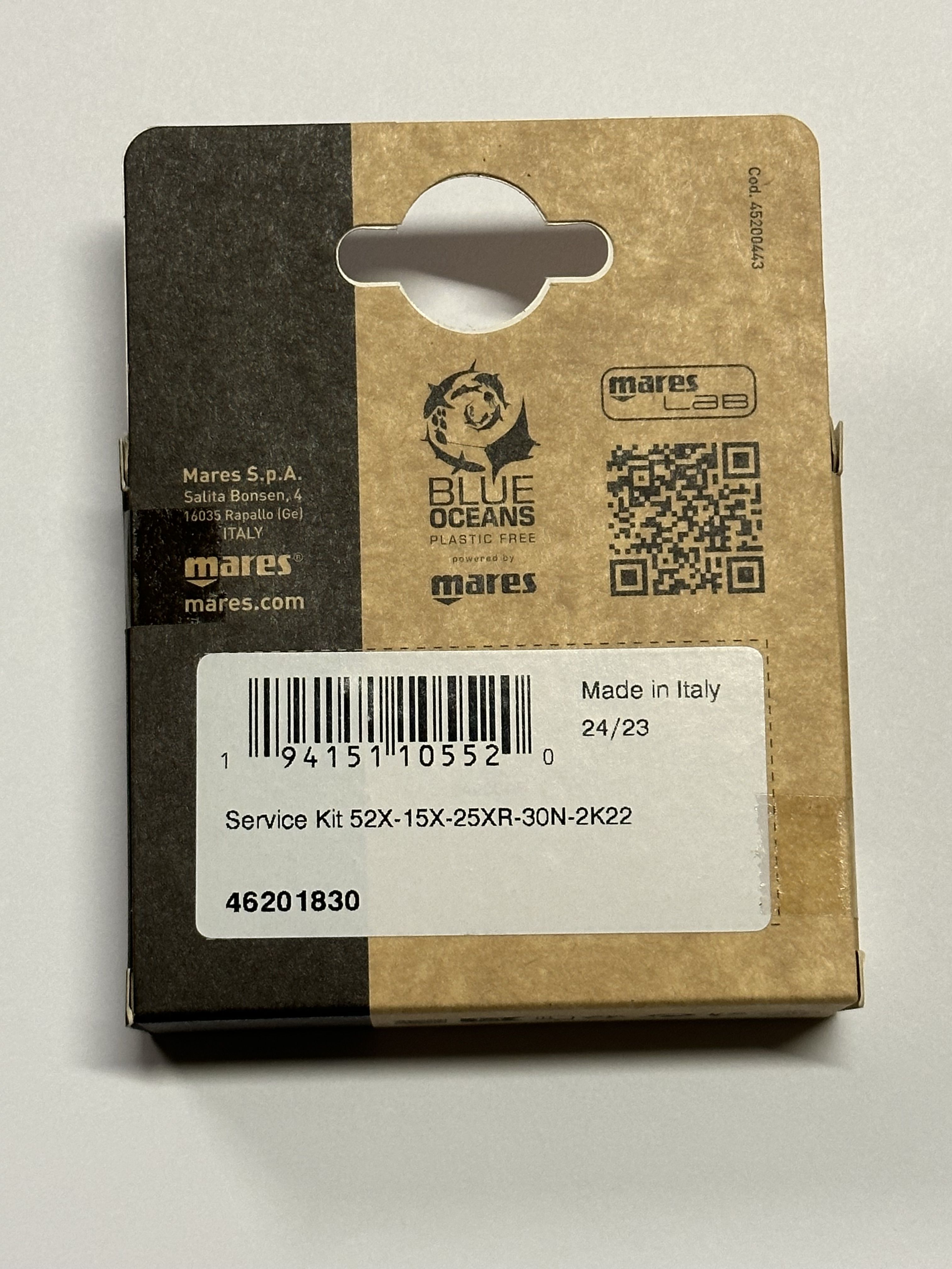Mares 1.Stufe Service Kit für 52X 25XR 15X Atemregler Mares 1.Stufe Service Kit für 52X 25XR 15X Atemregler