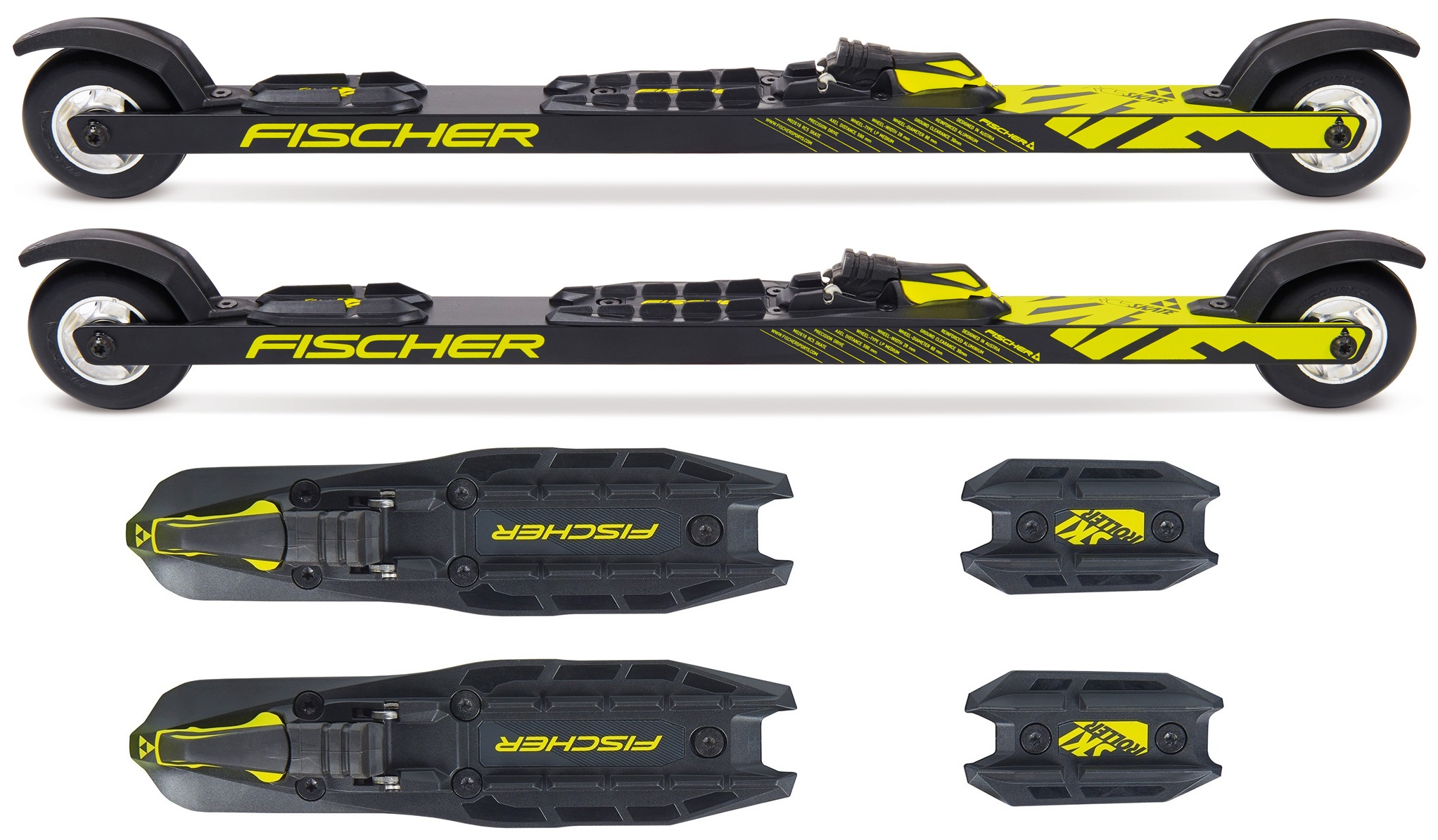 m02618_rc5_skate_set FISCHER RC5 SKATE Rollerski mit oder ohne Bindung