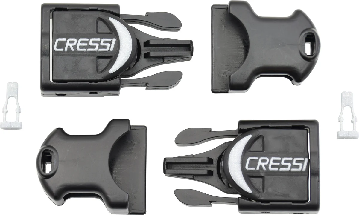 CRESSI Ersatzschnallen für RONDINE / REACTION und FROG PLUS Geräteflossen