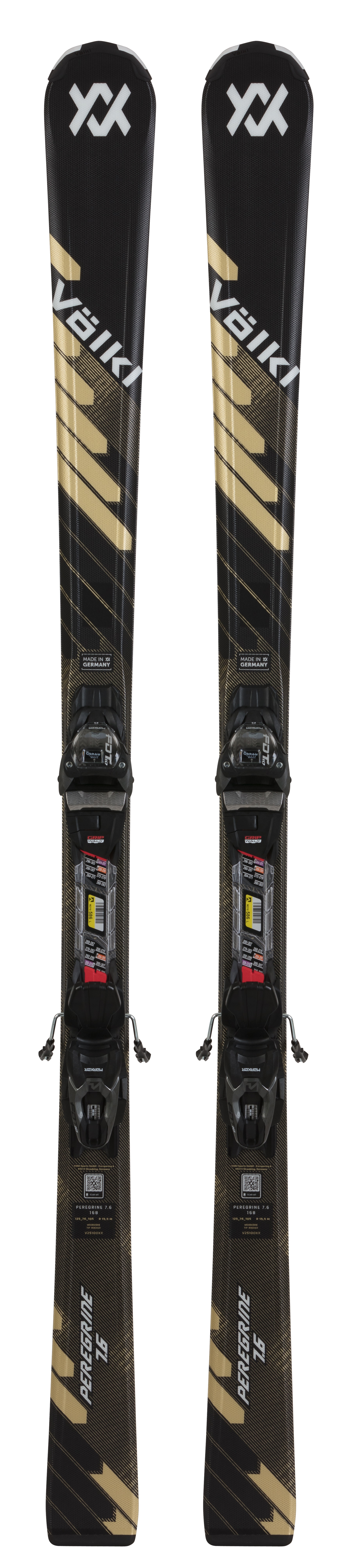 VÖLKL PEREGRINE 7.6 GOLD mit FDT TP 10 Bindung Pistenski Collection 2026  VÖLKL PEREGRINE 7.6 GOLD mit FDT TP 10 Bindung Pistenski Collection 2026