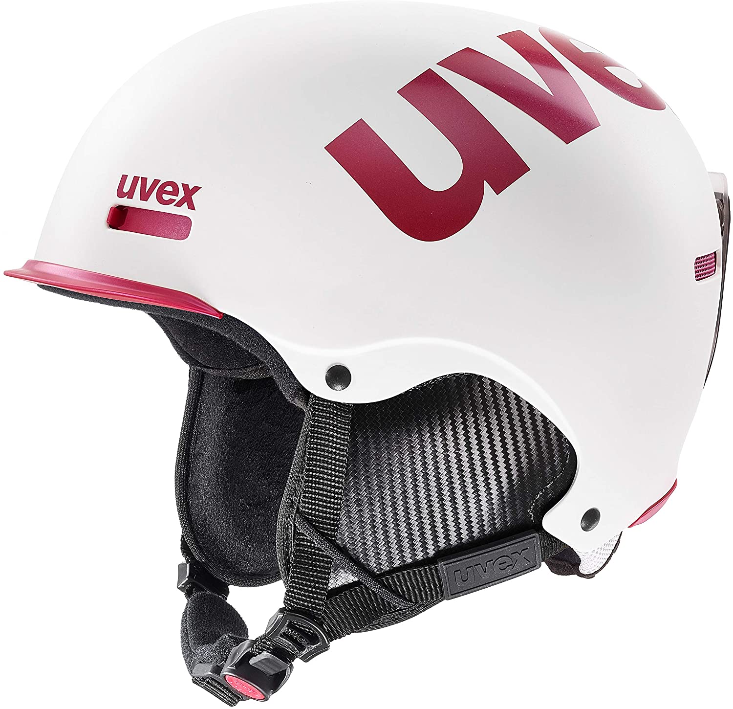S5662291903_hlmt_50_white_pink_2021_1 UVEX HLMT 50 Skihelm Snowboardhelm