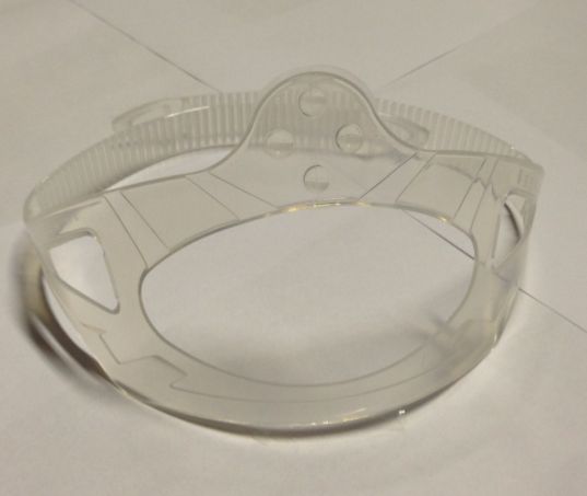cressimaskenbandbigeyes-transparent CRESSI Silikon Ersatzband für CRESSI Tauchmasken 17 mm