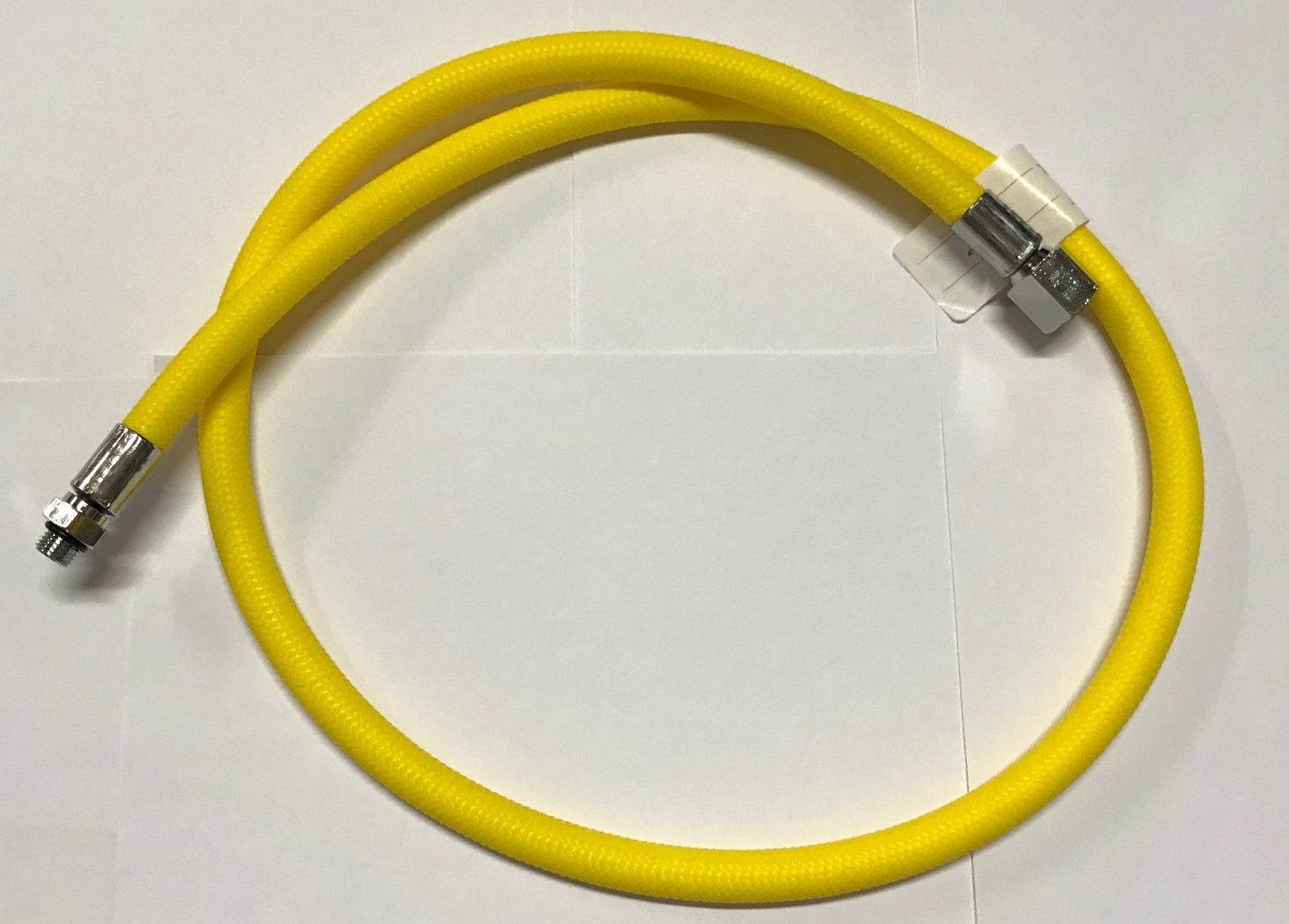 Mares Super Flex Miflex Mitteldruckschlauch 100 cm mit 3/8" Anschluß (gelb)